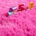 thumbnail image 6 of Lochas Soft Fluffy Area Rug Modern Shaggy Rugs for Bedroom Kids Room Nursery Floor Carpets, 2'x 3',Hot Pink, 6 of 7