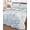 white, variant on Coastal Ocean Twin Size Down Alternative Comforter, Lightweight Comforter Quilt Bedding Set with Pillow Shams Vintage Coral Starfish Shell Seahorse All Seasons Bed Comforter Duvet Insert 68"x86"