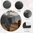 thumbnail image 5 of Grey Ombre Table Cloth Waterproof Tablecloths, Modern Abstract Art Ocean Oil Painting Tablecloth Dining Table Cover for Kitchen Party Tabletop Outdoor, Rectangle Tablecloth 54x108 Inch, 5 of 9
