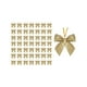 thumbnail image 2 of Adornos navideños, adornos navideños, regalos navideños, corbatas, adornos para árboles de Navidad, accesorios, lazos, regalos de fiesta, nudo de mariposa de poliéster., 2 of 6