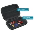 thumbnail image 4 of Uxcell Dart Case, 2 Pack EVA Darts Carrying Storage with Mesh Pockets, Black, 4 of 5