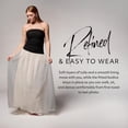 thumbnail image 4 of David’s Bridal, The Edit by DB Studio Women's Formal Strapless Drop Waist Dress, Full Length, Tulle, 4 of 8