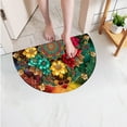 thumbnail image 4 of Amzcrzy Polyester Tapis de Sol en Simulation Vision Tapis d'Entrée de Salle de Bain Tapis de Sol à l'Entrée de la Salle de Bain Tapis de Salle de Bain Décoration Maison Tapis de Bain, 4 of 6
