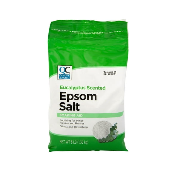 Quality Choice Epsom Salt, Eucalyptus, 3 lbs