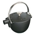 thumbnail image 1 of STAUB Specialities 1.1 L Tea Pot, Black, 1 of 4