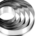 thumbnail image 2 of MOJINO 12-Piece Round Cookie Cutter Set, Circle Pastry Cutters with Storage Tin, Stainless Steel Biscuit Cutters and Donut Cutter Ring Molds, Mother’s Day Gifts for Mom, 2 of 7
