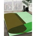 thumbnail image 2 of Ahgly Company Indoor Square Patterned Pastel Green Area Rugs, 6' Square, 2 of 6