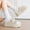 Khaki, variant on Women's Beige Dual Buckle Platform EVA Slide Sandals