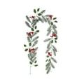 thumbnail image 7 of PALIFEUR Christmas Garland - Soft Xmas Garland for Christmas Decorations, 69" Realistic Christmas Garland Outdoor & Indoor for Mantle Table Wall Fireplace Holiday Party Decor, 7 of 7