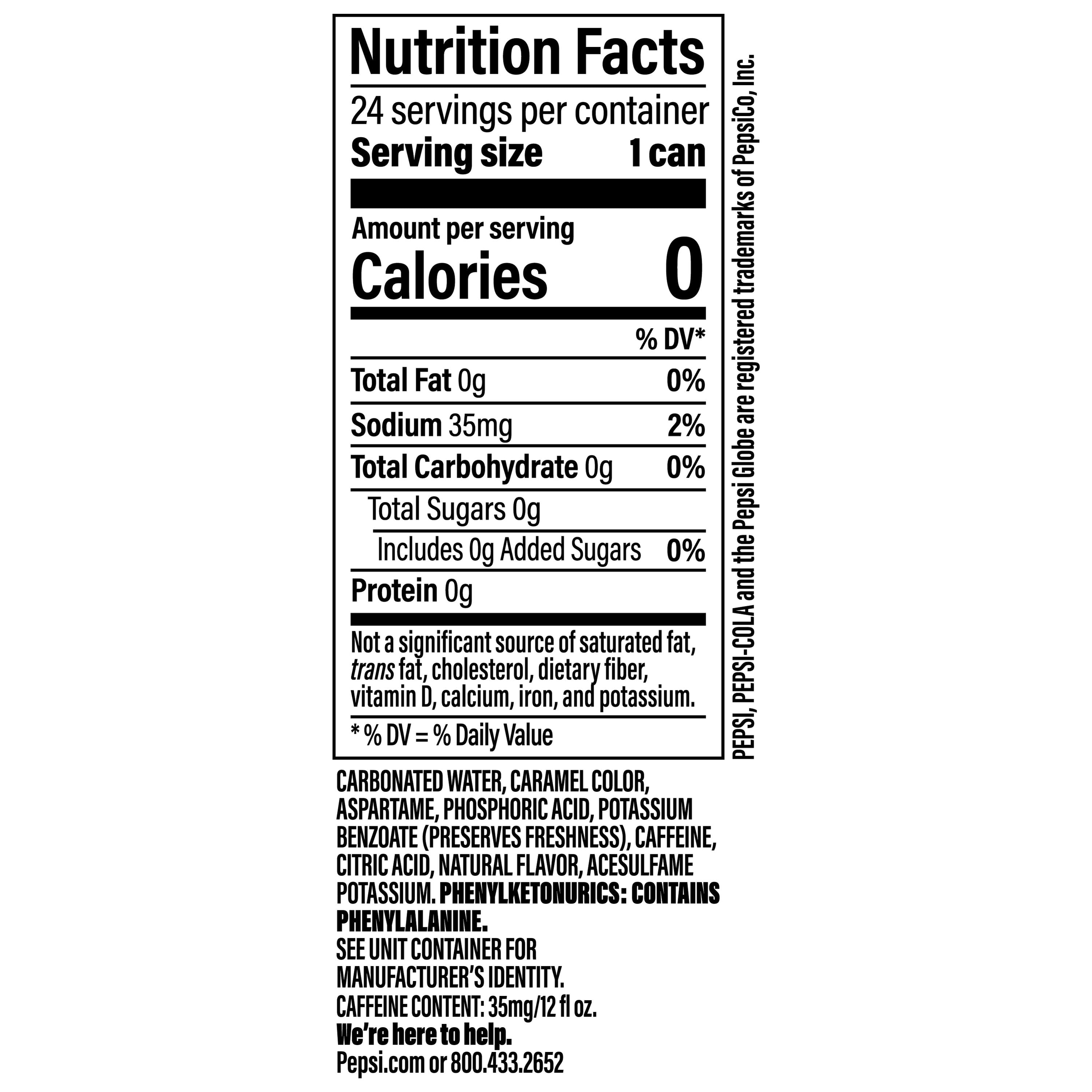 Diet Pepsi Cola Soda Pop, 12 fl oz (24 Cans)
