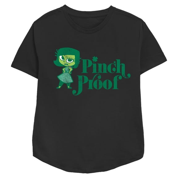 Women's Inside Out Pinch Proof Disgust Graphic T-Shirt
