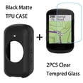 thumbnail image 2 of Para Garmin Edge 830 530 1030 130 1040 Plus GPS Bike Funda de gel de sílice antideslizante + 2 piezas Protector de pantalla de vidrio templado transparente 1040 Tan Jianjun unisex, 2 of 2