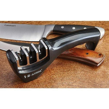  CISCO 123 Miracle Sharpener 3 Stage Blade & Knife Sharpening  System: Home & Kitchen