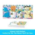 thumbnail image 3 of Playing Cards AQUARIUS Oh The Places You'll Go 54pcs, 3 of 7