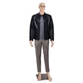 thumbnail image 1 of Male Mannequin Full Body Dress Form Sewing Dress Model Stand Adjustable 73 inch Realistic Detachable Manikin Body Display Head Arm Rotation Metal Base, 1 of 4