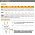 thumbnail image 7 of Garronmavis Southwest Aztec 2 Piece Tankini Swimsuit Summer Tight Backless Bikini Sexy Triangle High Cut Swimwear for Women, 7 of 7