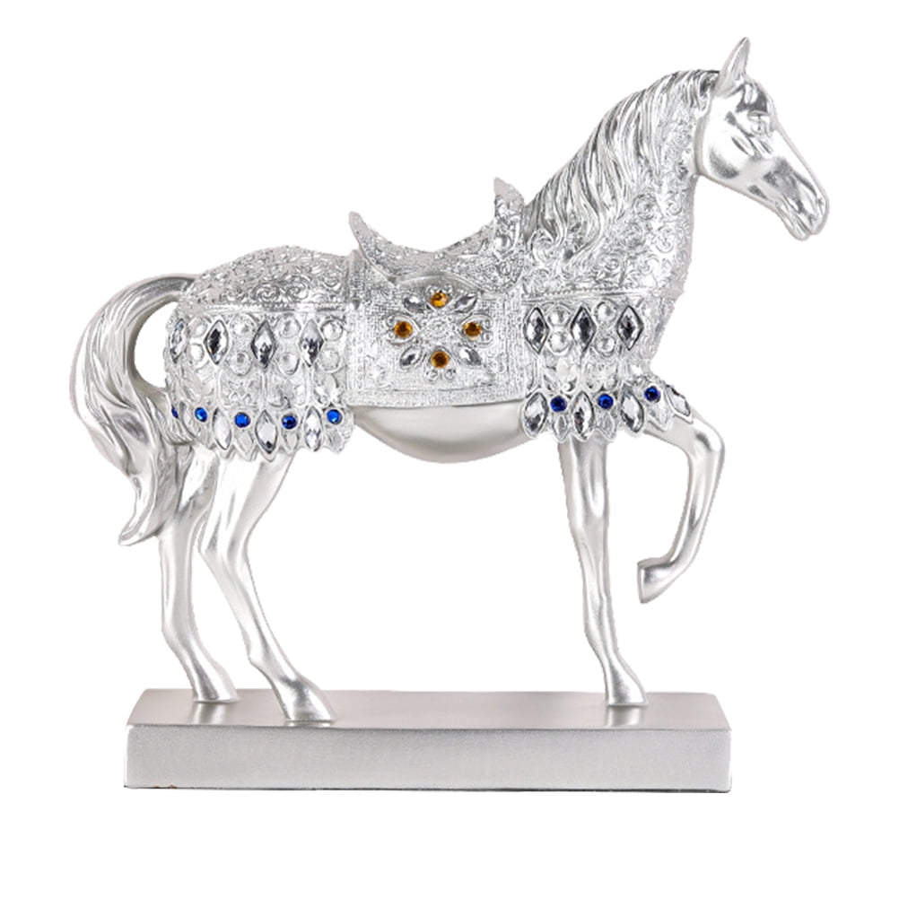 WHAMVOX  Equestrian Animal Ornaments Horse Decor Bedside Table Decoration