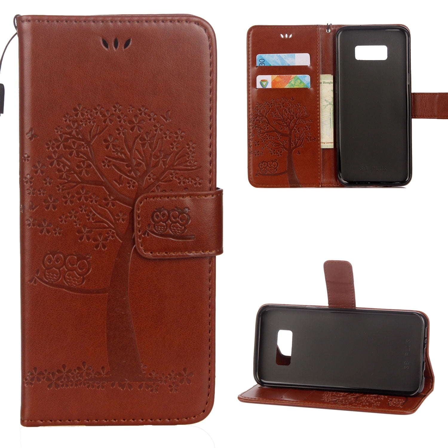 S8 Plus Case, Samsung Galaxy S8 Plus Case Allytech Premium Wallet PU