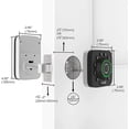 thumbnail image 4 of Ultraloq U-Bolt Pro Smart Lock + Bridge WiFi Adaptor, 6-in-1 Keyless Entry Door Lock with WiFi, Bluetooth, Biometric Fingerprint and Keypad, Smart Door Lock Front Door, Deadbolt Lock Edition, 4 of 6