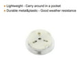 thumbnail image 4 of Uxcell 1.1" Mini Indoor Outdoor Thermometer Round Temperature Monitor Room Gauge, Silver 2 Pack, 4 of 5
