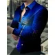 thumbnail image 1 of Camisa social de lujo para hombre, superventas 2024, con solapa, un solo pecho, impresión 3D, manga larga, ropa informal de diseñador para hombre, 1 of 6