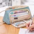 thumbnail image 4 of pencilbagcanadaonlinesale Large Capacity Pencil Cases, 1 Count, 4 of 6