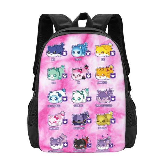 Aphmau Backpack Laptop Backpack for Teen Women men 16.5 Inch Casual Daypack