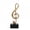 A(7.3X2.6in), variant on Music Decoration Sculpture Music Note Figurine Piano Gifts Statue for Home Birthday Arts Polyresin Gold, 1PC
