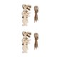 thumbnail image 1 of Yuarrent Paquete de 10 ventanas con colgante de animal para sala de estar, rebanadas de madera, decoración colgante para bricolaje, guardería, Type6 NO6, 1 of 6