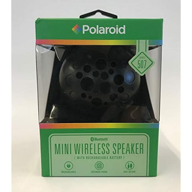 Polaroid Bluetooth Wireless Mini Speaker Rechargeable & Portable System