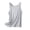Gray, variant on Staron Women's Casual Loose Sleeveless Round Neck T-Shirt Basic Comfy Solid Color Tank Top Home Wear Relaxed Thin Blouse, Black XXL