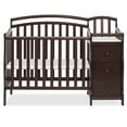 thumbnail image 2 of Dream On Me Casco 4-in-1 Mini Crib and Dressing Table, Espresso, 2 of 8