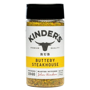 Kinder's Buttery Steakhouse Rub Seasoning, 5.5 oz.