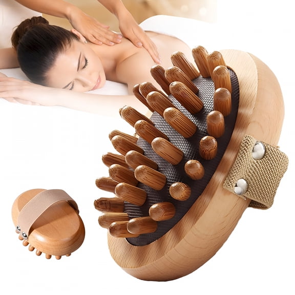 XIRQI Wood Therapy Massage Tools for Belly Fat,Meridian Pressure Brush,Wooden Massage Body Brush for Cellulite Remover Massager for Body Shaping