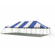 Party Tents Direct Weekender Outdoor Canopy Pole Tent, Blue, 20 ft x 40 ft