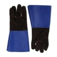 thumbnail image 1 of Guantes De Soldadura De Piel De Cubierta De Mano Guanteletes Resistentes A Las Llamas, 1 of 8