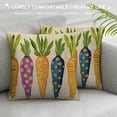 thumbnail image 3 of ARISTURING  Easter Pillow Covers,Watercolor Carrots Decorations Throw Pillow Covers,Spring Haliday Farmhouse Decor Pillow Case for Home Sofa Couch, 3 of 5