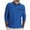 Blue, variant on asjyhkr Plus Size Mens Undershirts Button down Crew Neck Long Sleeve Pullover Casual Golf Work Business Tops with Pocket,S-5XL