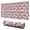 French Bulldog Paw, variant on 31.5x11.8 Inch Gaming Mouse Pad, Non-Slip Stitched Rubber Desk Mat for Desktop & Laptop,French Bulldog Paw Face Pink Pattern