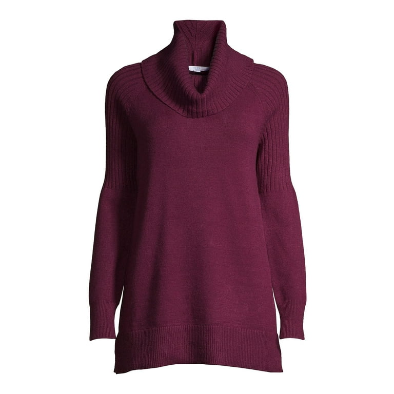 Maroon tunic outlet sweater