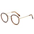thumbnail image 1 of Gafas de lectura con montura redonda, monturas anti luz azul estilo coreano para hombres y mujeres, gafas para personas mayores, gafas ultraligeras para personas mayores, 1 of 5