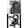 Graco Gotham Backpack Diaper Bag and 2 Click Stand & Ride Double Stroller Bundle