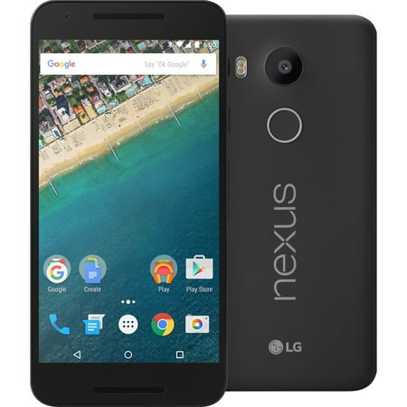 LG Nexus 5X H790 32 GB Smartphone, 5.2" LCD Full HD 1080 x 1920, 2 GB RAM, Android 6.0 Marshmallow, 4G, Carbon