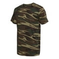 thumbnail image 2 of Adult Woodland Camouflage Short Sleeve T-Shirt , Green Woodland , XL, 2 of 6