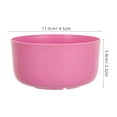 thumbnail image 2 of CIMAXIC Round Pink Plastic Bowls 10Pcs for Soup and Rice Reusable Entertaining Guests, 2 of 8