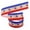 37# (A), variant on Patriotic Wired Edge Ribbon 14.76ft Retro American Flag Fabric Ribbon 0.86 Inch 4th of July Star Stripe Wrapping Ribbons for 250th Anniversary Independence Day Wreath Bow DIY Crafts - (B)