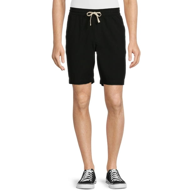 No Boundaries Men's and Big Men's Linen Shorts