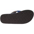 thumbnail image 4 of Norty Men's Soft EVA Flip Flop Thong Sandal Shoe 41499-10D(M)US (Black/Royal), 4 of 7