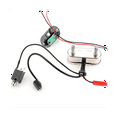 thumbnail image 4 of Electric Violin Pickup Amplifier Violin EQ Preamp Electric Violin Transducer Piezo Volume Tone Set for Violin Stringed, 4 of 6