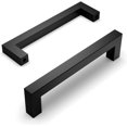 thumbnail image 1 of Set of 10 Black Kitchen Cabinet Handles 128mm Center Distance Stainless Steel Kitchen Cabinet Handles Cupboard Handles Kitchen Door Knobs Kitchen Cabinet Knobs, 1 of 5